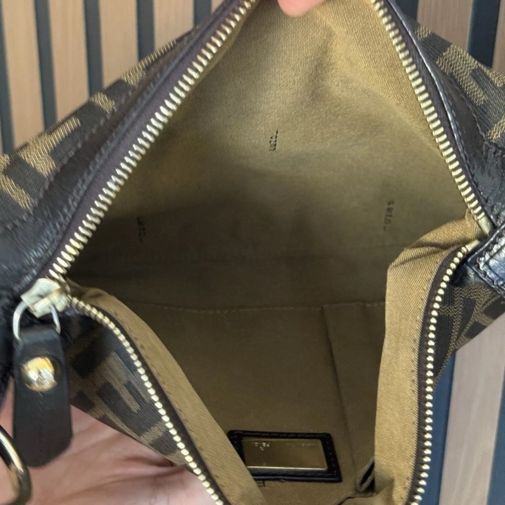 Fendi Chef Zip Crossbody Bag Zucca Canvas - Picture 5 of 11